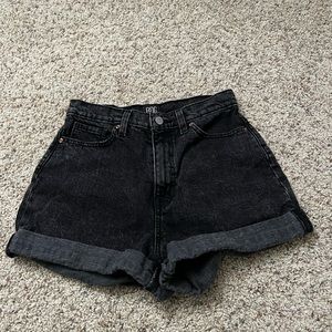 Urban Outfitters Black Mom Shorts